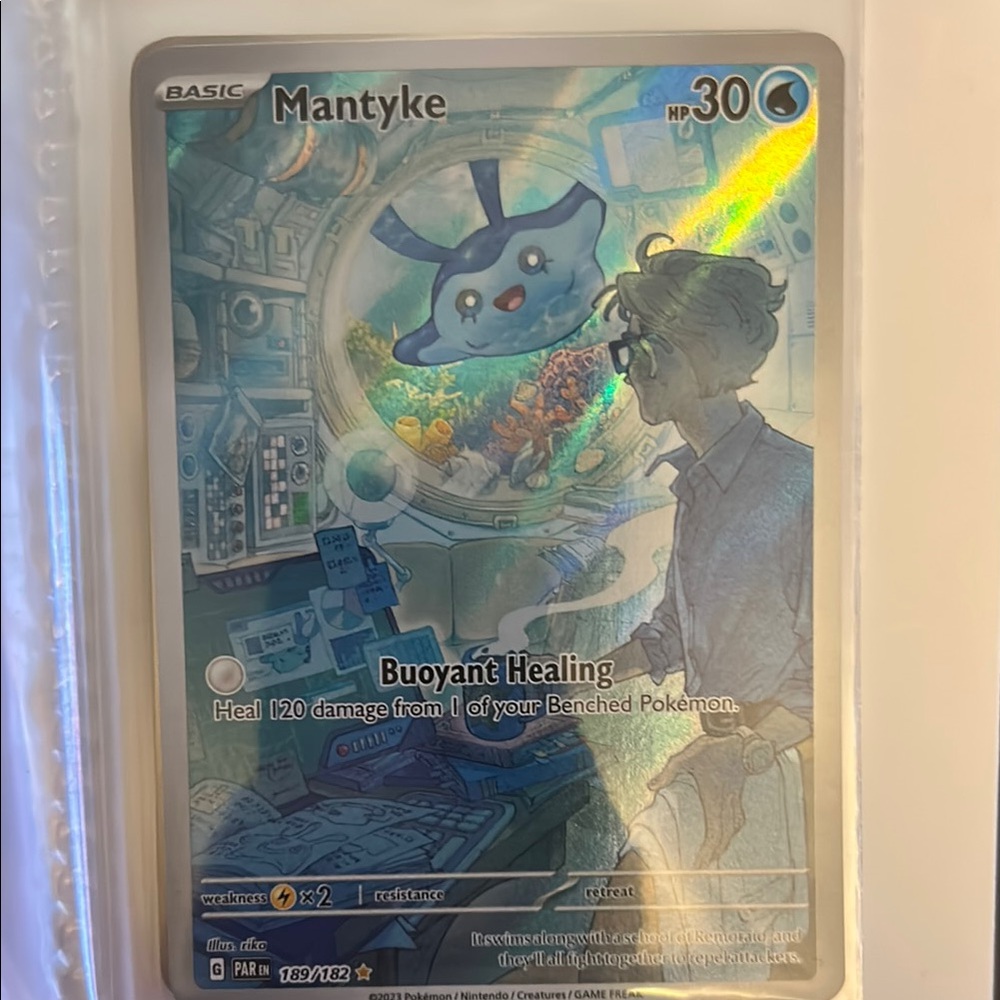 Mantyke Pokémon Card